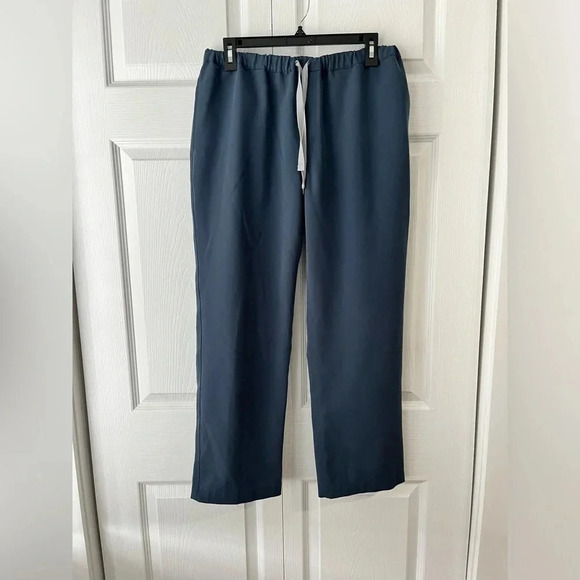 Figs Technical Collection Mens Small Scrub Pants Grey Straight Leg - Picture 1 of 4
